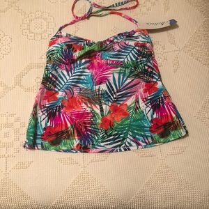 Swim top and swim shorts